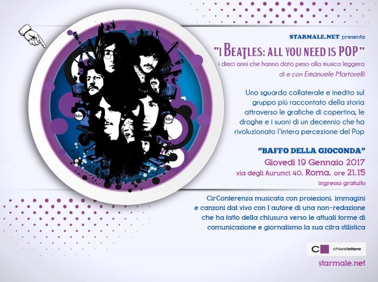 i Beatles: All you need is Pop. Starmale dal vivo